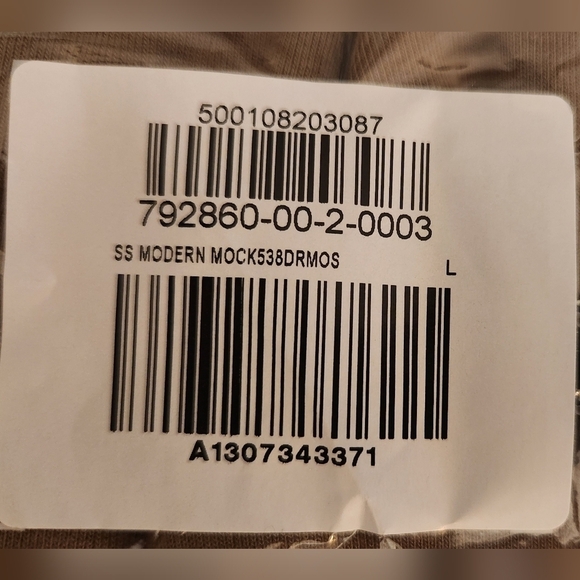 GAP Women Modern Mockneck Mini Dress Dried Moss 3/4 Sleeves Fitted Sz LG NWT - Picture 13 of 15